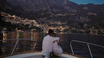 WONDERFUL FIREWORKS IN POSITANO BY BOAT - AUGUST 15th